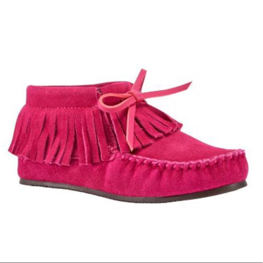 LAMO Ava Girls Fringe Booties!! New!!